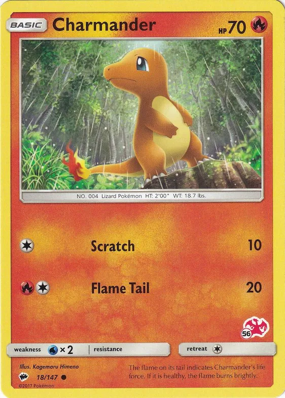 Charmander (#56 Charizard Stamped) #18 – Battle Academy