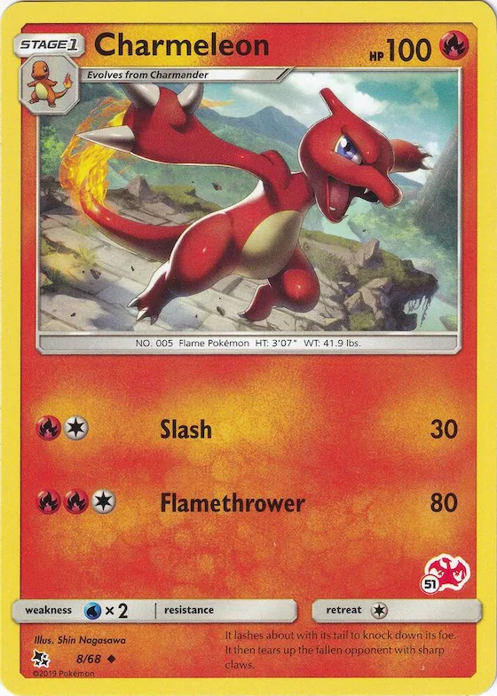 Charmeleon (#51 Charizard Stamped) #8 – Battle Academy