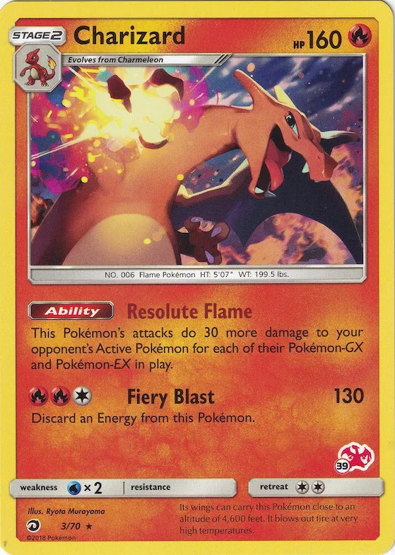 Charizard (#39 Charizard Stamped) #3 – Battle Academy