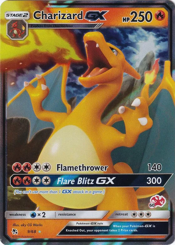 Charizard GX (#60 Charizard Stamped) #9 – Battle Academy