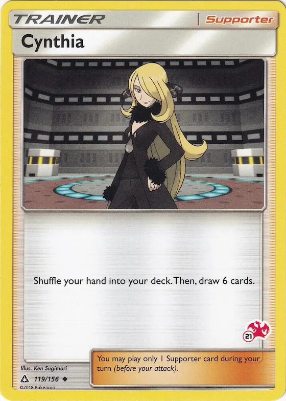 Cynthia (#21 Charizard Stamped) #119 – Battle Academy