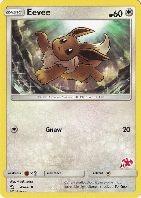 Eevee (#26 Charizard Stamped) #49 – Battle Academy