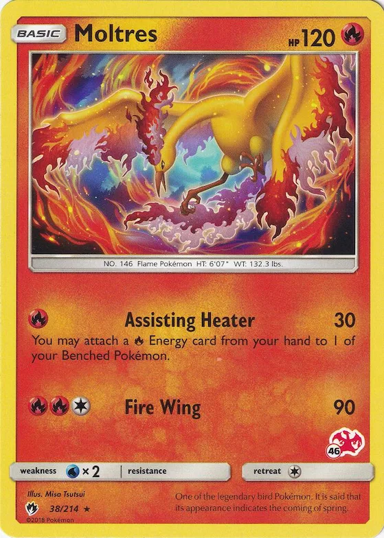 Moltres (#46 Charizard Stamped) #38 – Battle Academy