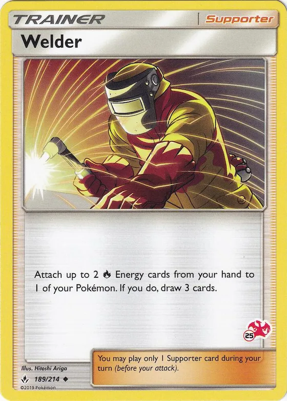 Welder (#25 Charizard Stamped) #189 – Battle Academy