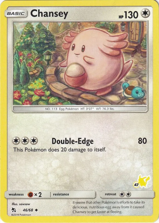 Chansey (#47 Pikachu Stamped) #46 – Battle Academy