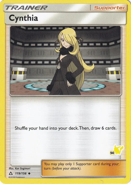 Cynthia (#50 Pikachu Stamped) #119 – Battle Academy
