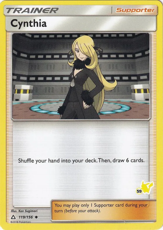 Cynthia (#59 Pikachu Stamped) #119 – Battle Academy