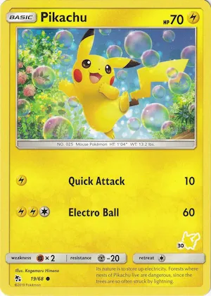 Pikachu (#30 Pikachu Stamped) #19 – Battle Academy