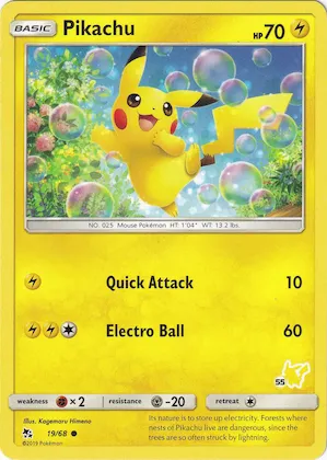 Pikachu (#55 Pikachu Stamped) #19 – Battle Academy