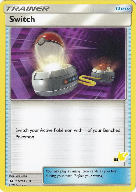 Switch (#52 Pikachu Stamped) #132 – Battle Academy