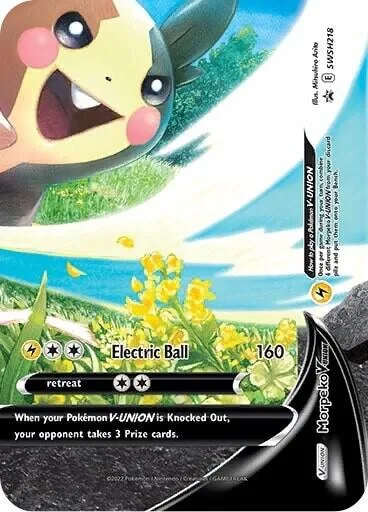 Morpeko V-Union - SWSH218 #swsh218 – Sword & Shield Promo Cards