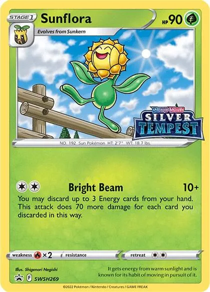 Sunflora - SWSH269 (Prerelease) #swsh269 – Sword & Shield Promo Cards