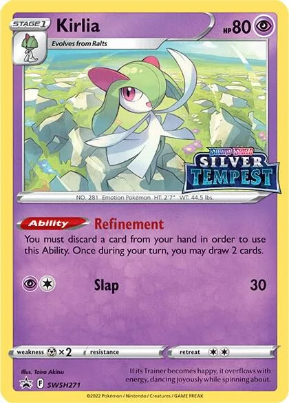 Kirlia - SWSH271 (Prerelease) #swsh271 – Sword & Shield Promo Cards