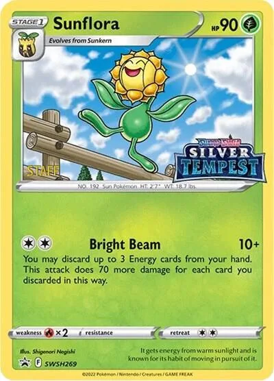 Sunflora - SWSH269 (Prerelease) [STAFF] #swsh269 – Sword & Shield Promo Cards