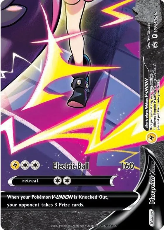 Morpeko V-Union - SWSH290 #swsh290 – Sword & Shield Promo Cards