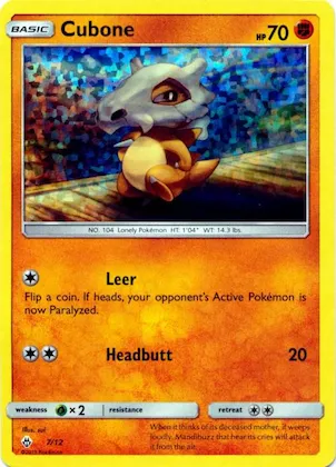 Cubone #7 – McDonald's Promos 2018