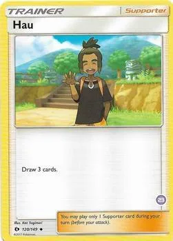 Hau (23) (Alolan Sandslash Half-Deck) #120 – SM Trainer Kit: Alolan Sandslash & Alolan Ninetales