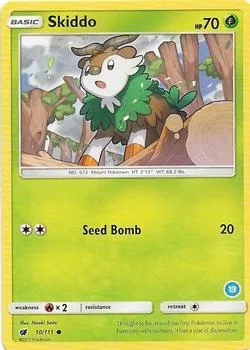 Skiddo (13) #10 – SM Trainer Kit: Alolan Sandslash & Alolan Ninetales