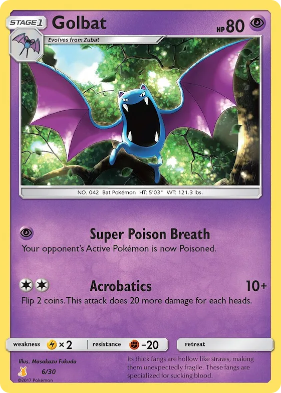 Golbat #6 – SM Trainer Kit: Lycanroc & Alolan Raichu