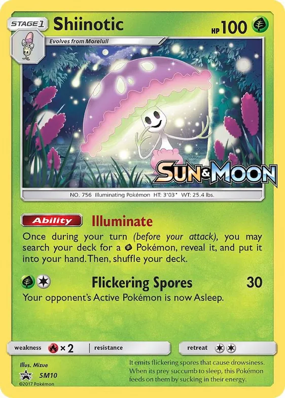 Shiinotic - SM10 (Prerelease) #sm10 – SM Promos