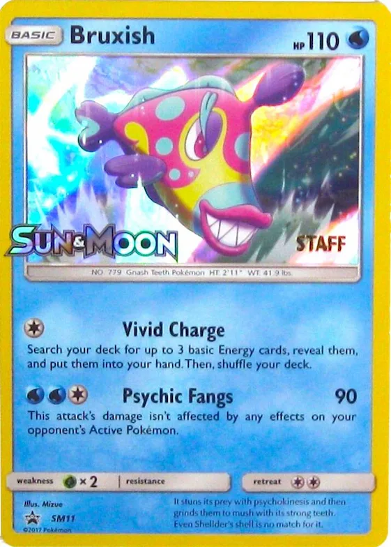 Bruxish - SM11 (Prerelease) [Staff] #sm11 – SM Promos