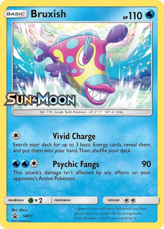 Bruxish - SM11 (Prerelease) #sm11 – SM Promos