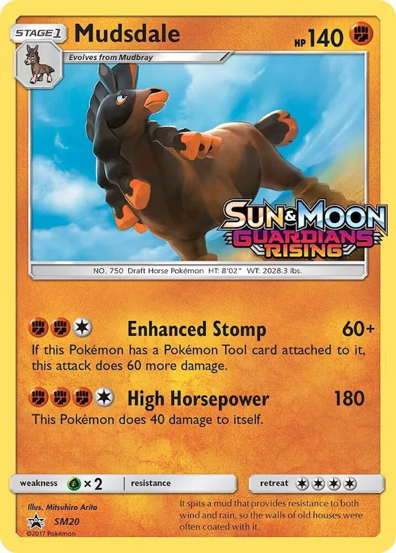 Mudsdale - SM20 (Prerelease) #sm20 – SM Promos
