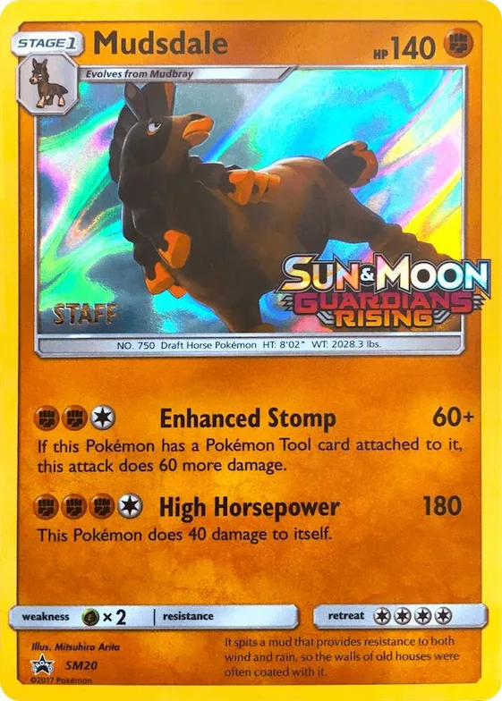 Mudsdale - SM20 (Prerelease) [Staff] #sm20 – SM Promos