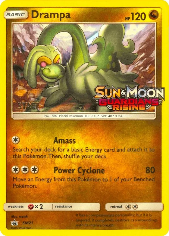 Drampa - SM21 (Prerelease) [Staff] #sm21 – SM Promos