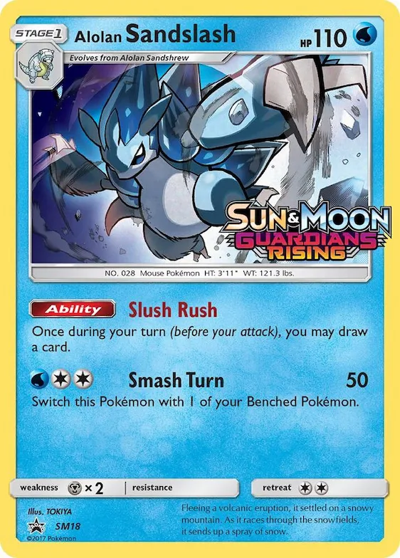 Alolan Sandslash - SM18 (Prerelease) #sm18 – SM Promos