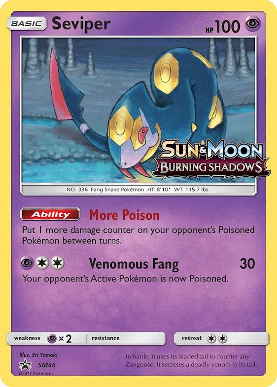 Seviper - SM46 (Prerelease) #sm46 – SM Promos