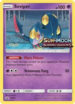 Seviper - SM46 (Prerelease) [Staff] #sm46 – SM Promos