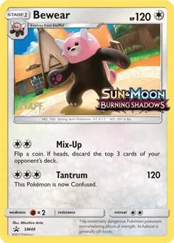 Bewear - SM49 (Prerelease) [Staff] #sm49 – SM Promos