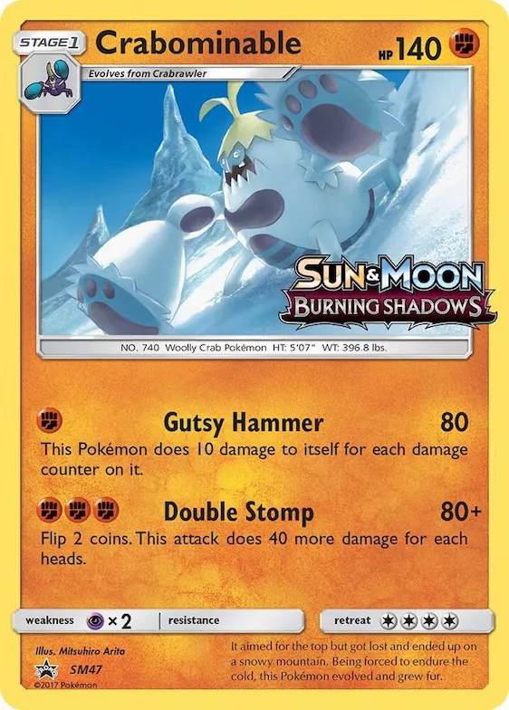 Crabominable - SM47 (Prerelease) #sm47 – SM Promos