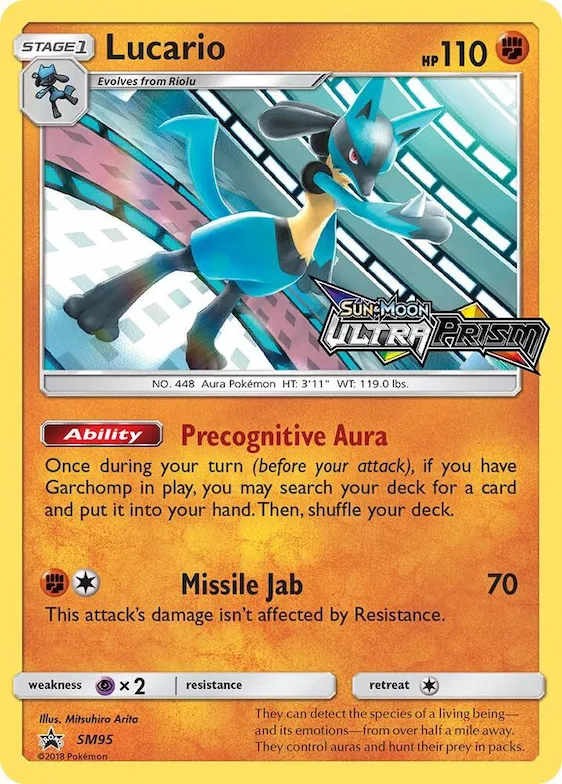 Lucario - SM95 (Prerelease) #sm95 – SM Promos