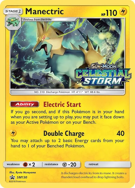 Manectric - SM130 (Prerelease) #sm130 – SM Promos