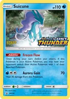 Suicune - SM149 (Prerelease) [Staff] #sm149 – SM Promos