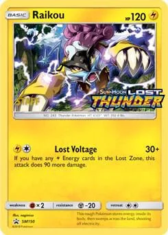 Raikou - SM150 (Prerelease) (Staff) #sm150 – SM Promos