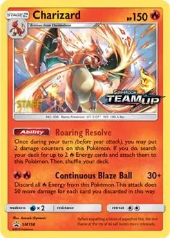 Charizard - SM158 [Staff] #sm158 – SM Promos