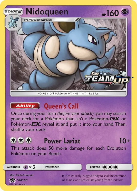 Nidoqueen - SM160 (Prerelease) #sm160 – SM Promos