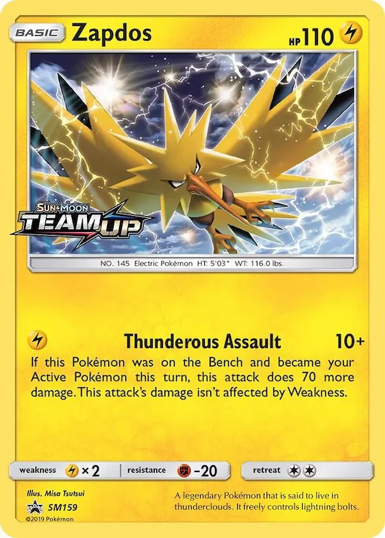 Zapdos - SM159 (Prerelease) #sm159 – SM Promos