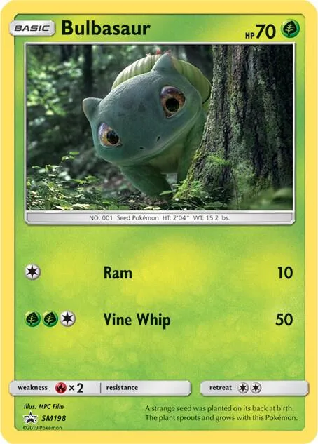 Bulbasaur - SM198 (In-Store Event Promo) #sm198 – SM Promos