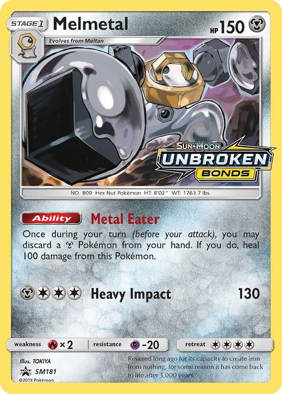 Melmetal - SM181 (Prerelease) #sm181 – SM Promos