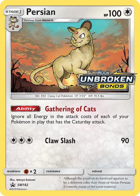 Persian - SM182 (Prerelease) #sm182 – SM Promos