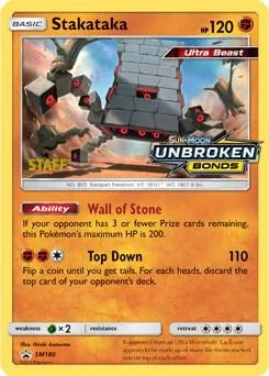 Stakataka - SM180 (Prerelease) [Staff] #sm180 – SM Promos