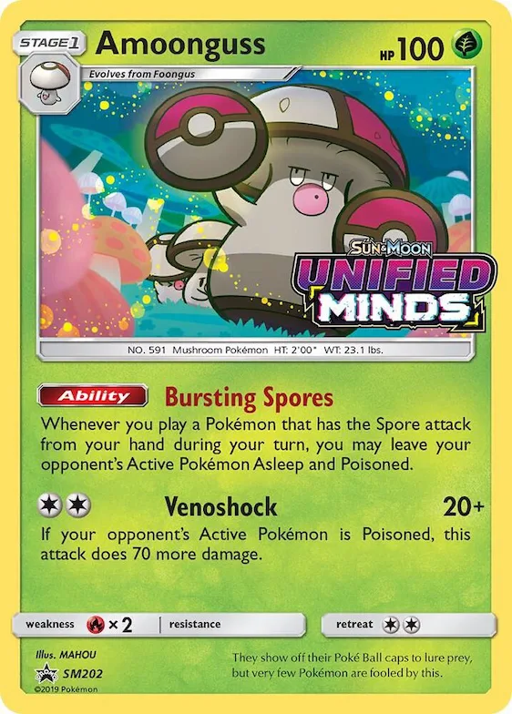 Amoonguss - SM202 (Prerelease) #sm202 – SM Promos