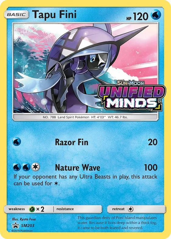 Tapu Fini - SM203 (Prerelease) #sm203 – SM Promos