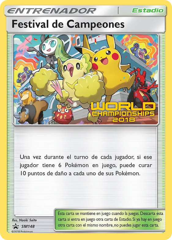 Champions Festival - SM148 (World Championships 2018) [Top Sixteen] #sm148 – SM Promos
