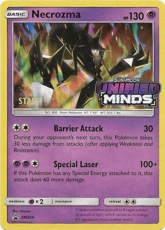 Necrozma - SM204 (Prerelease) [Staff] #sm204 – SM Promos