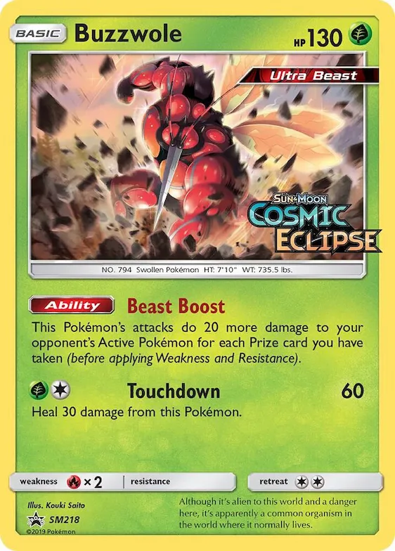 Buzzwole - SM218 (Prerelease) #sm218 – SM Promos